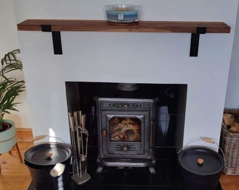 Oak Fireplace mantle shelf (with or without brackets!)