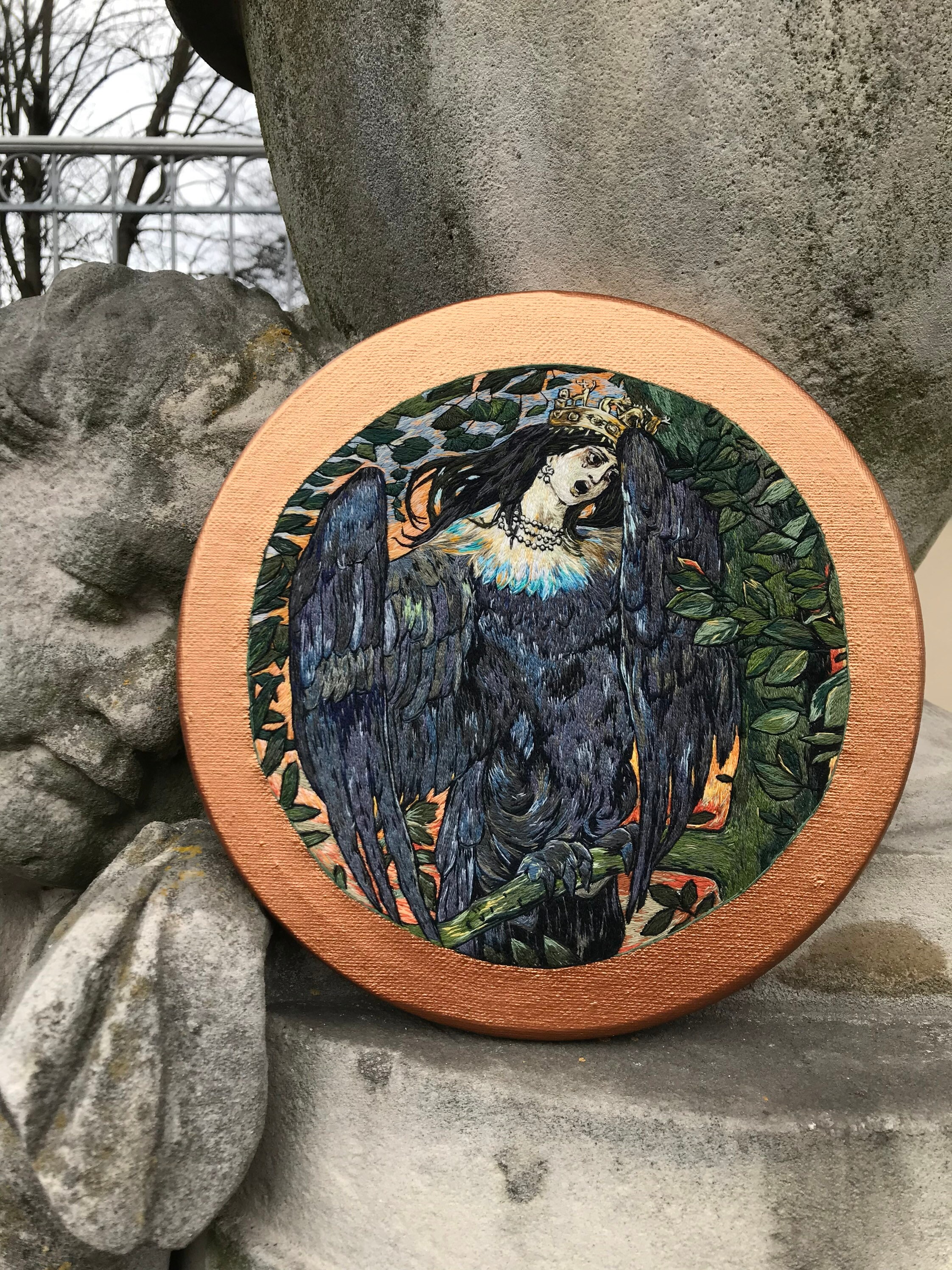 ヴィクトル・ヴァスネツォフの絵画「シリンとアルコノスト 喜びと