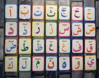 thumbnail image 2 of Laminated Arabic Alphabet And Numbers Posters For Kids 2 of 12