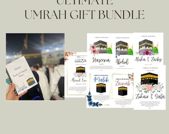 A4 Personalised Umrah Frame, Umrah Mubarak, Umrah Print, Umrah Gift, Umrah frame, Umrah Duas, Islamic Gift, Eid Gift, Hajj gift, Haj Mubarak
