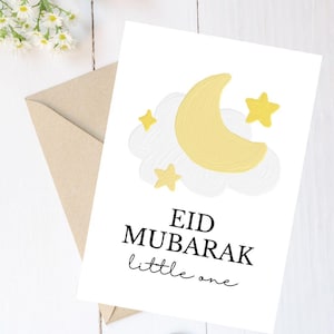 Eid Mubarak-wenskaart/envelop, eid-wenskaart, eid 2025, islamitische geschenken, gepersonaliseerd eid-cadeau, multipack, eerste eid, eid voor kinderen, cadeau