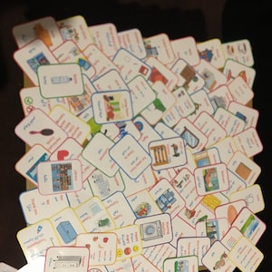 100 flashcards com palavras comumente usadas em ÁRABE, objetos domésticos, saudações e verbos!