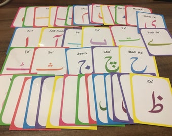 urdu alphabet etsy