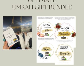A4 Personalised Umrah Frame, Umrah Mubarak, Umrah Print, Umrah Gift, Umrah frame, Umrah Duas, Islamic Gift, Eid Gift, Hajj gift, Haj Mubarak