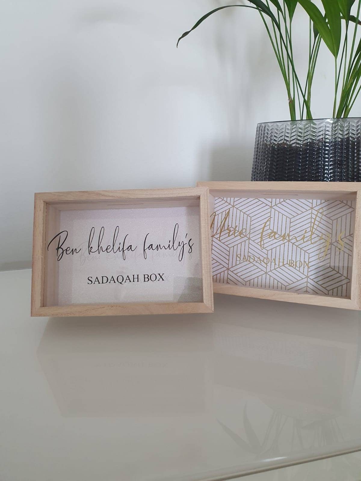 Decoration Ramadan Tirelire Personnalisée Sadaqah Box