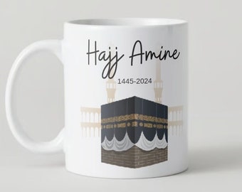 Mug "HAJJ" personnalisé