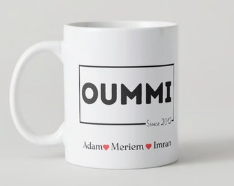 Personalized "OUMI" mug gift