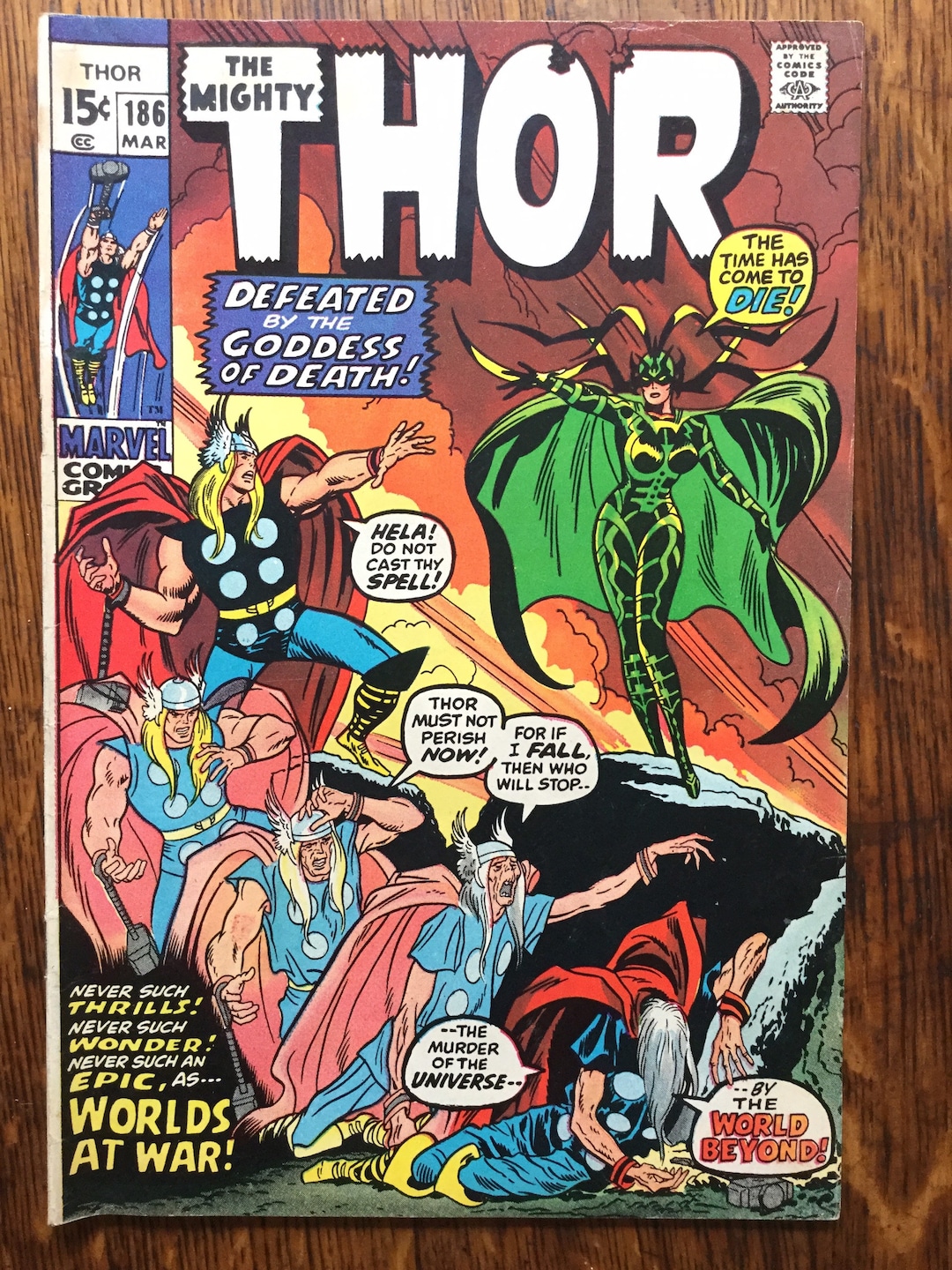 THE MIGHTY THOR marvel comics バインダー 1970 s-l1200.png
