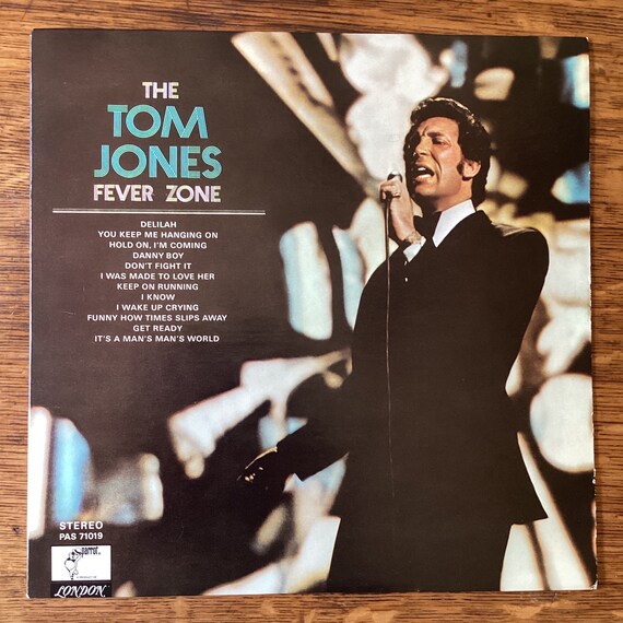 Tom Jones - Fever Zone - Stereo Vinyl Lp 1968 Parrot Records