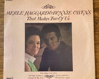 Merle Haggard & Bonnie Owens - That Makes Two Of Us  - Vinyl LP 1976 Hilltop Records JS-6106.
