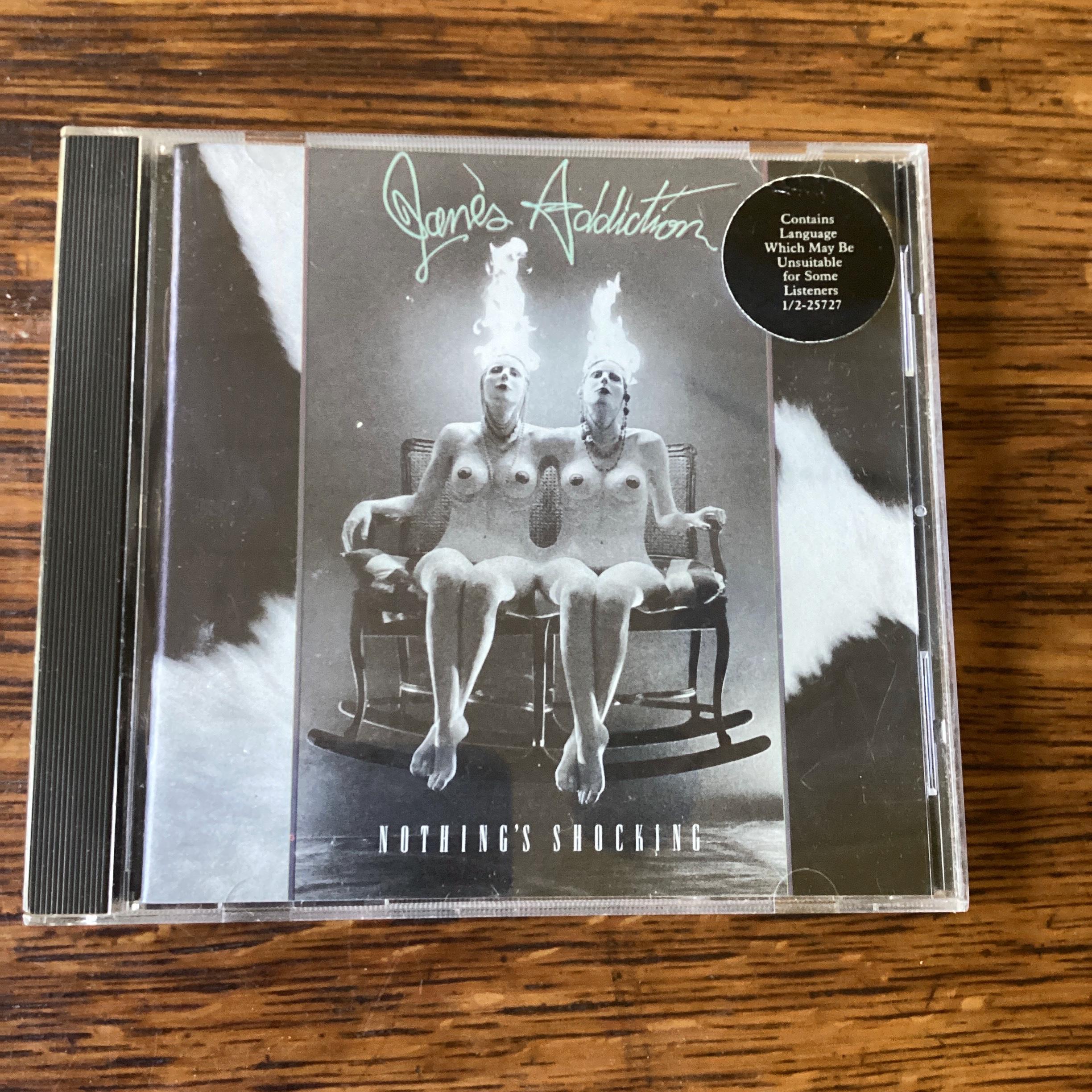 Jane's Addiction - Nothing's Shocking - CD 1988 WB Records 9 25727
