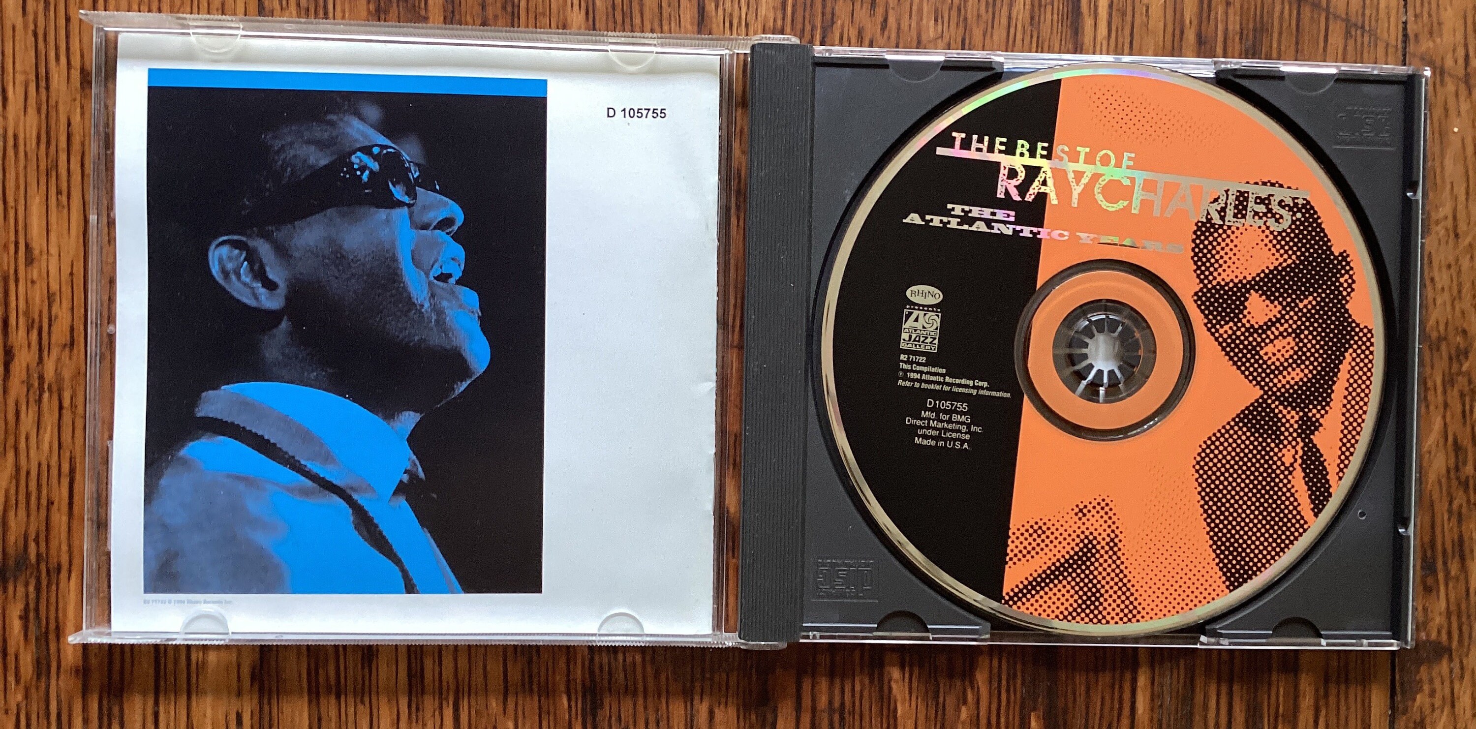 チェコ2LP Ray Charles The Best Of Ray Charles: The Atlantic Years (White  RCV171722WHITEV Atlantic, Rhino Reco 未開封 /00520 Ray Charles - The Best of Ray Charles: The Atlantic Years (2