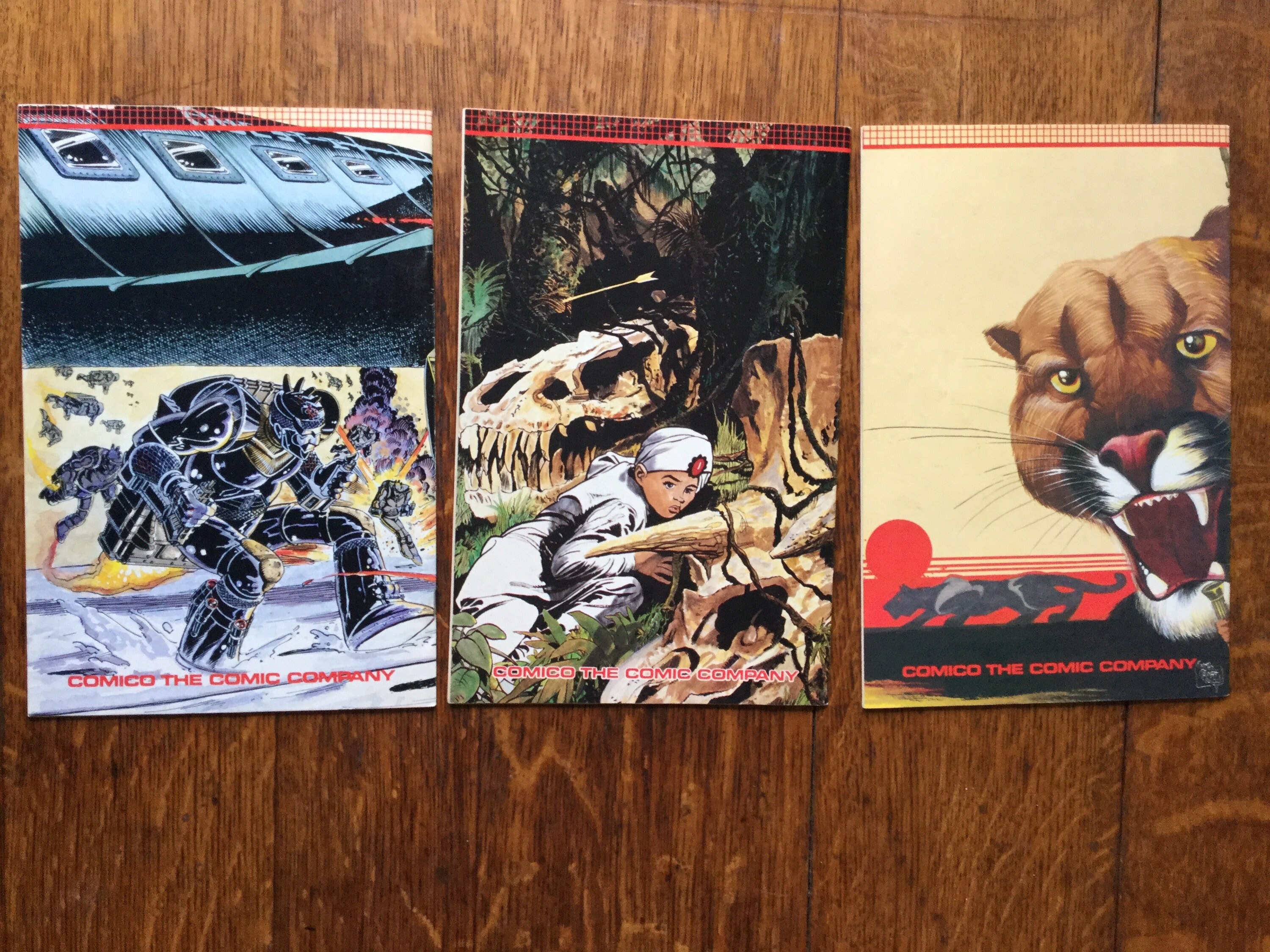 Johnny Quest 6 7 &amp; 9 Nov. Dec. and Feb. 198687 Comico Etsy