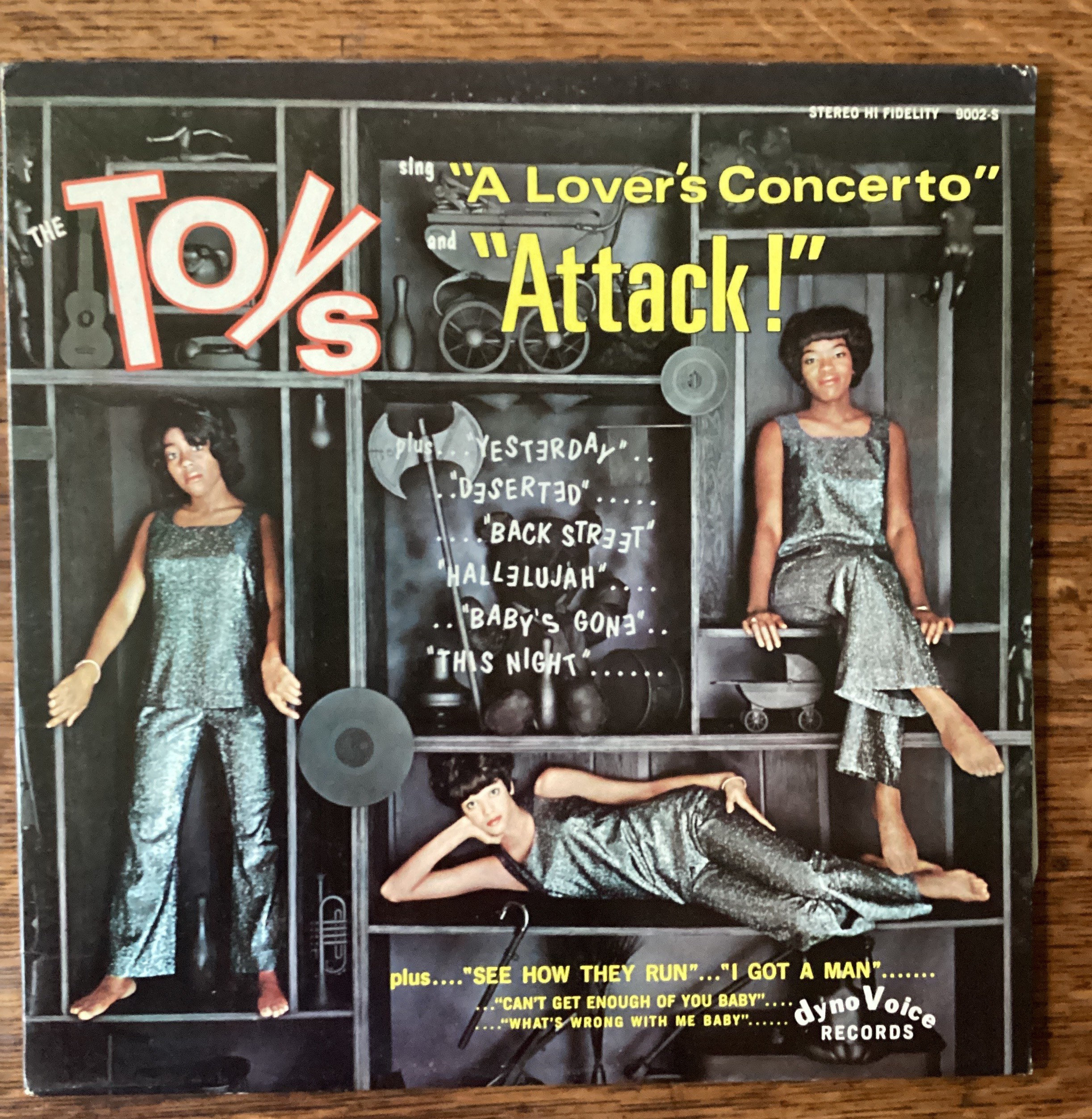 The Toys Sing A Lover's Concerto & Attack Stereo LP 1965