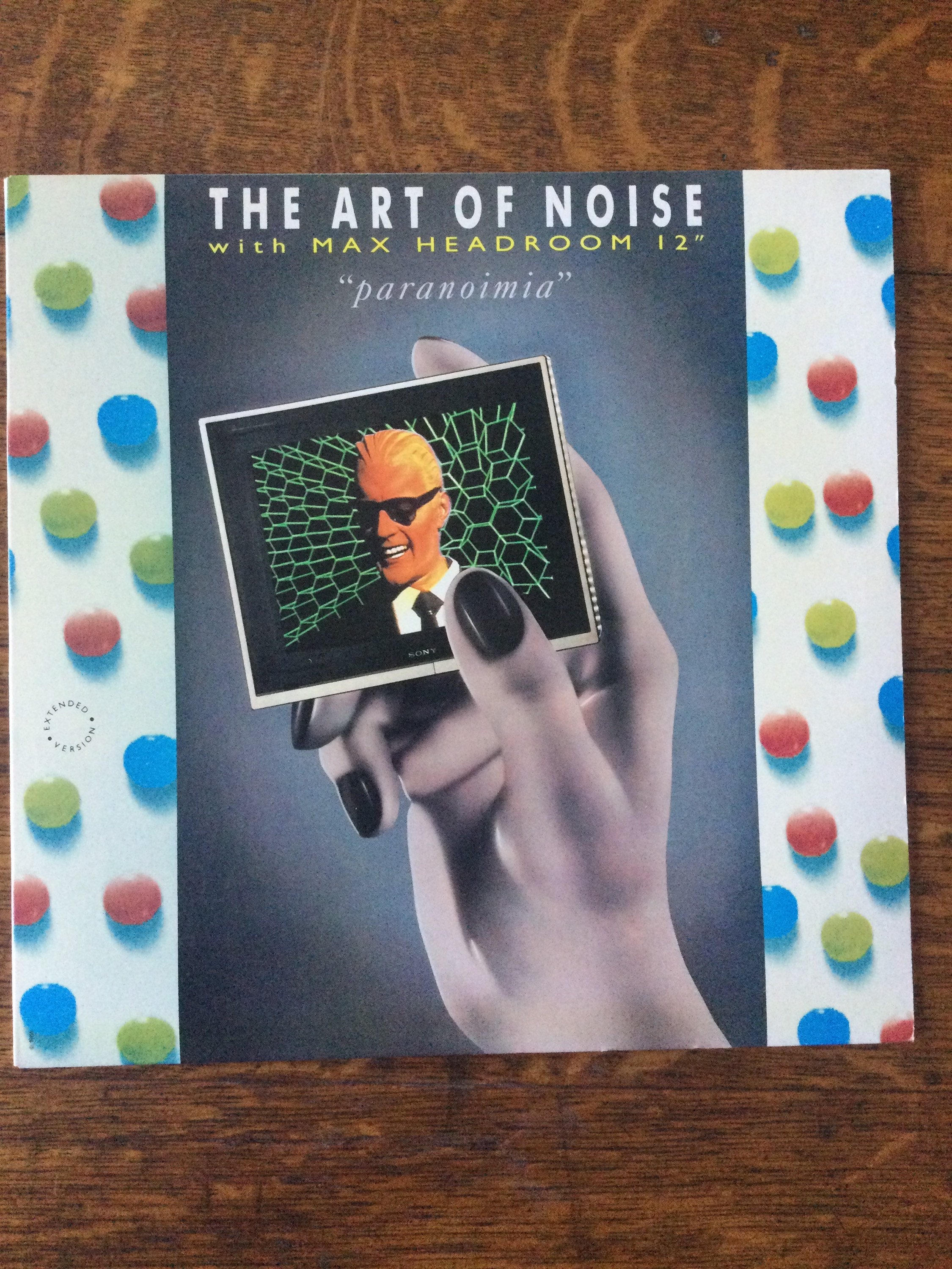 The Art Of Noise Paranoimia 12” 33 RPM Stereo Single Vinyl