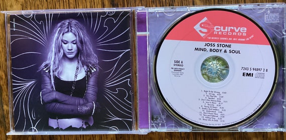 Joss Stone Mind Body & Soul CD S-curve Records 7243 5 94897 2 8 - Etsy