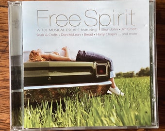 Free Spirit A 70’s Musical Escape Various Artists CD 2010 Rhino Records 50401 OPCD -8124A. Platinum Legends