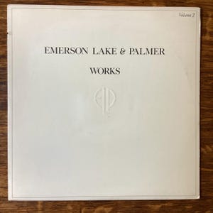Emerson Lake & Palmer - Works Vol. 2 - Stereo Vinyl Lp 1977 Atlantic Record SD 19147 bild 1
