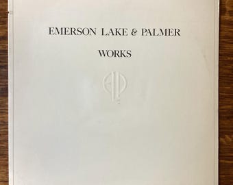 Emerson Lake & Palmer - Works Vol. 2 - Stereo Vinyl Lp 1977 Atlantic Record SD 19147
