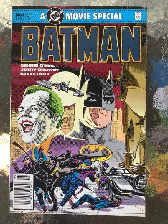 BATMAN MOVIE SPECIAL アメコミ Batman # 1 Movie Special Nov. 1989 DC Comics - Etsy