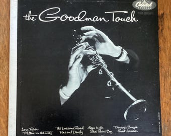 Benny Goodman - The Goodman Touch - 10” 33 RPM LP Record 1953 Capitol Records H441