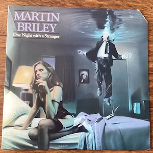 Martin Briley One Night With A Stranger Stereo Vinyl LP 1983 Mercury Records 422-810 332-1 M-1