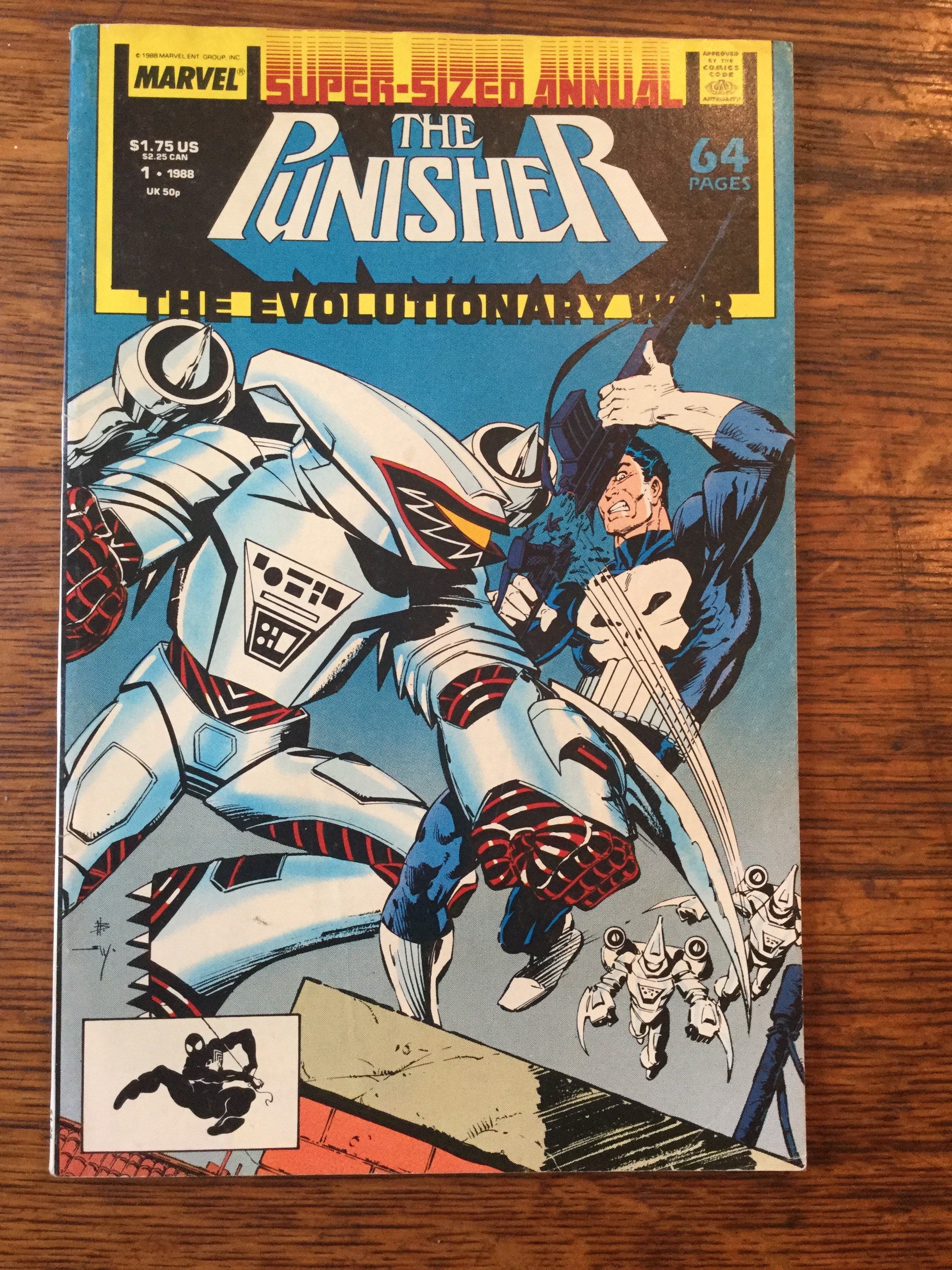 The Punisher #1 Annual 1988 Marvel Comics the Evolutionary
