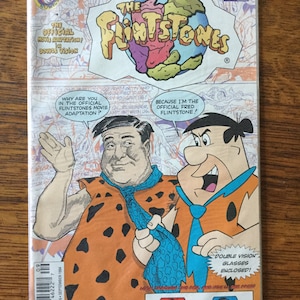 Flintstones Movie Adaptation Sept. 1994 Harvey Comics w/ 3D Glasses still sealed