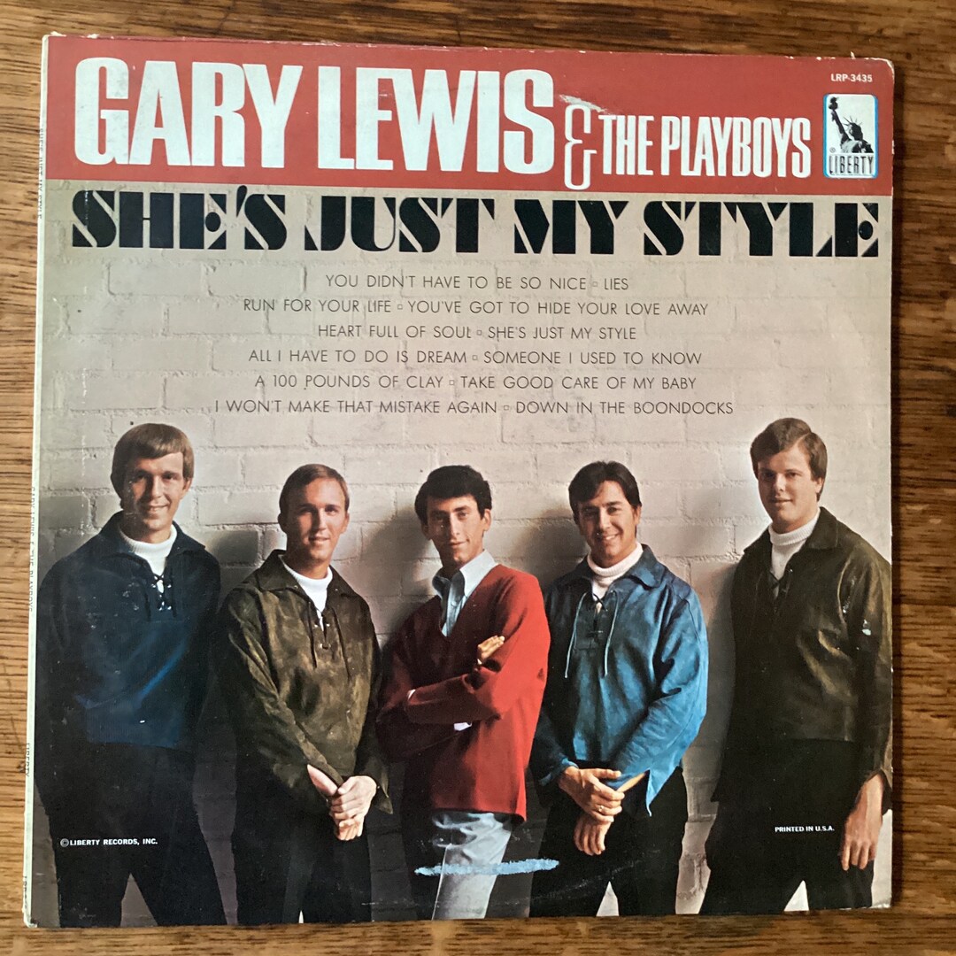 LP GARY LEWIS, PLAYBOYS 67 LP8102 LIBERTY JAPAN Vinyl | eBay