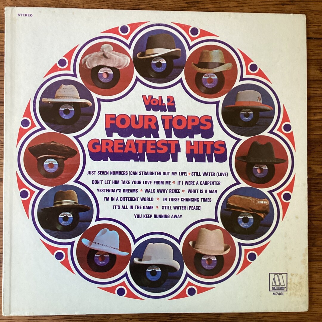 Four Tops - Greatest Hits Vol. 2 -stereo Vinyl LP 1971 Motown