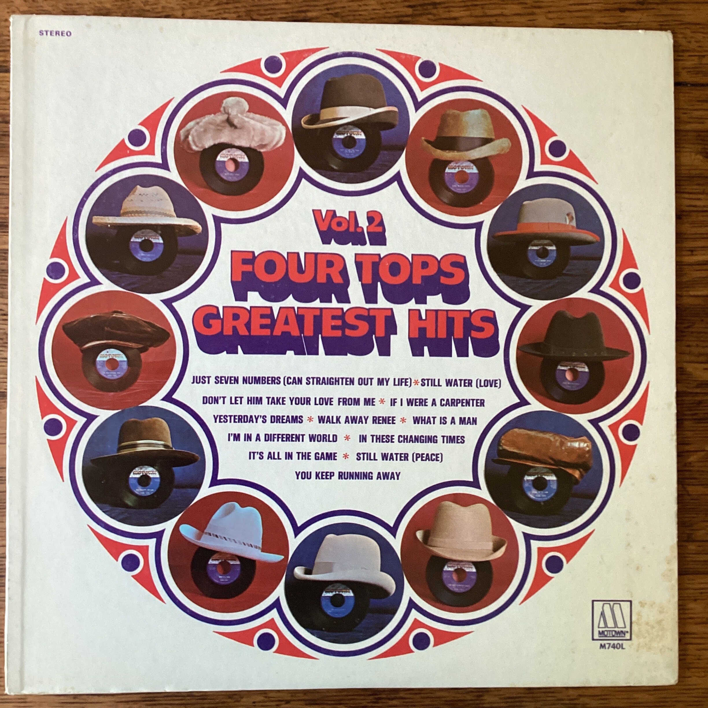 Four Tops - Greatest Hits Vol. 2 -stereo Vinyl LP 1971 Motown