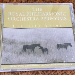 The Hits Of U2 Preformed By The Royal Philharmonic Orchestra CD 2004 Direct Source Records TR-43102.