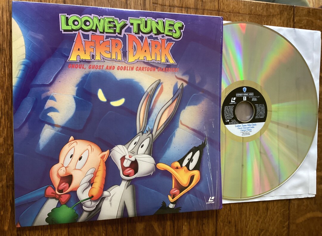 Laserdisc Looney Tunes After Dark Warner Home Video 12585 Etsy