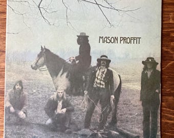 Mason Profit - Wanted  - Stereo Vinyl Gatefold Lp 1970  Happy Tiger Records HT-1009