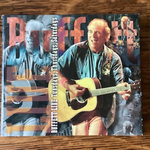 Jimmy Buffett Live - Tuesday, Thursday, Saturday- CD - 1999 Mailboat Records MBD 2000