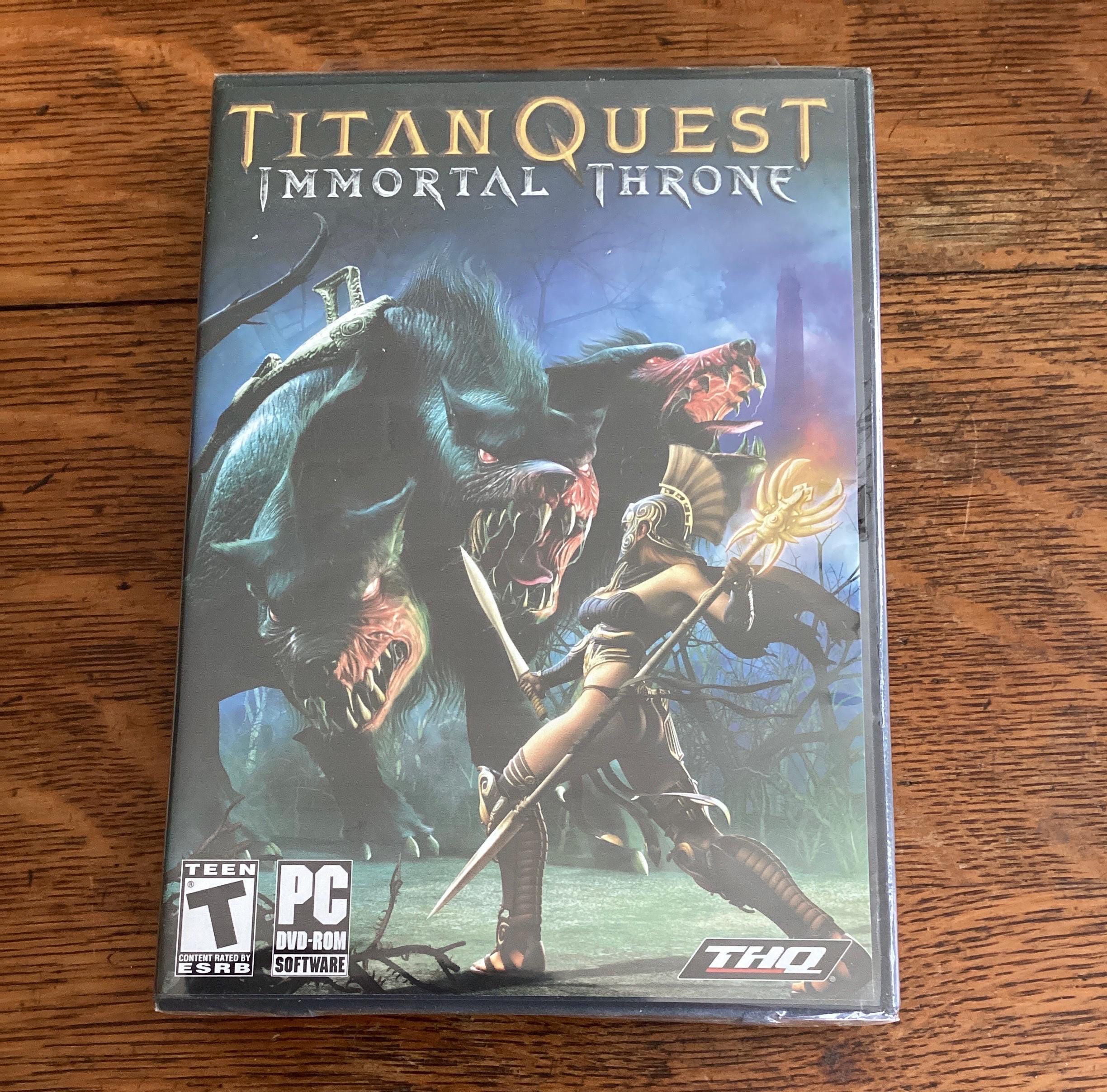 Titan Quest - Immortal Throne - Windows 2000 or XP Cd-rom - THQ