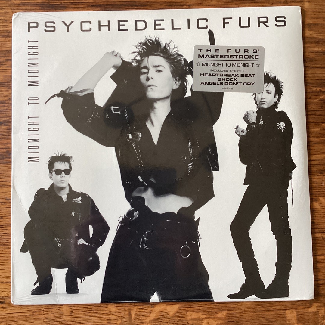 Psychedelic Furs Midnight to Midnight Stereo Vinyl Lp 1987