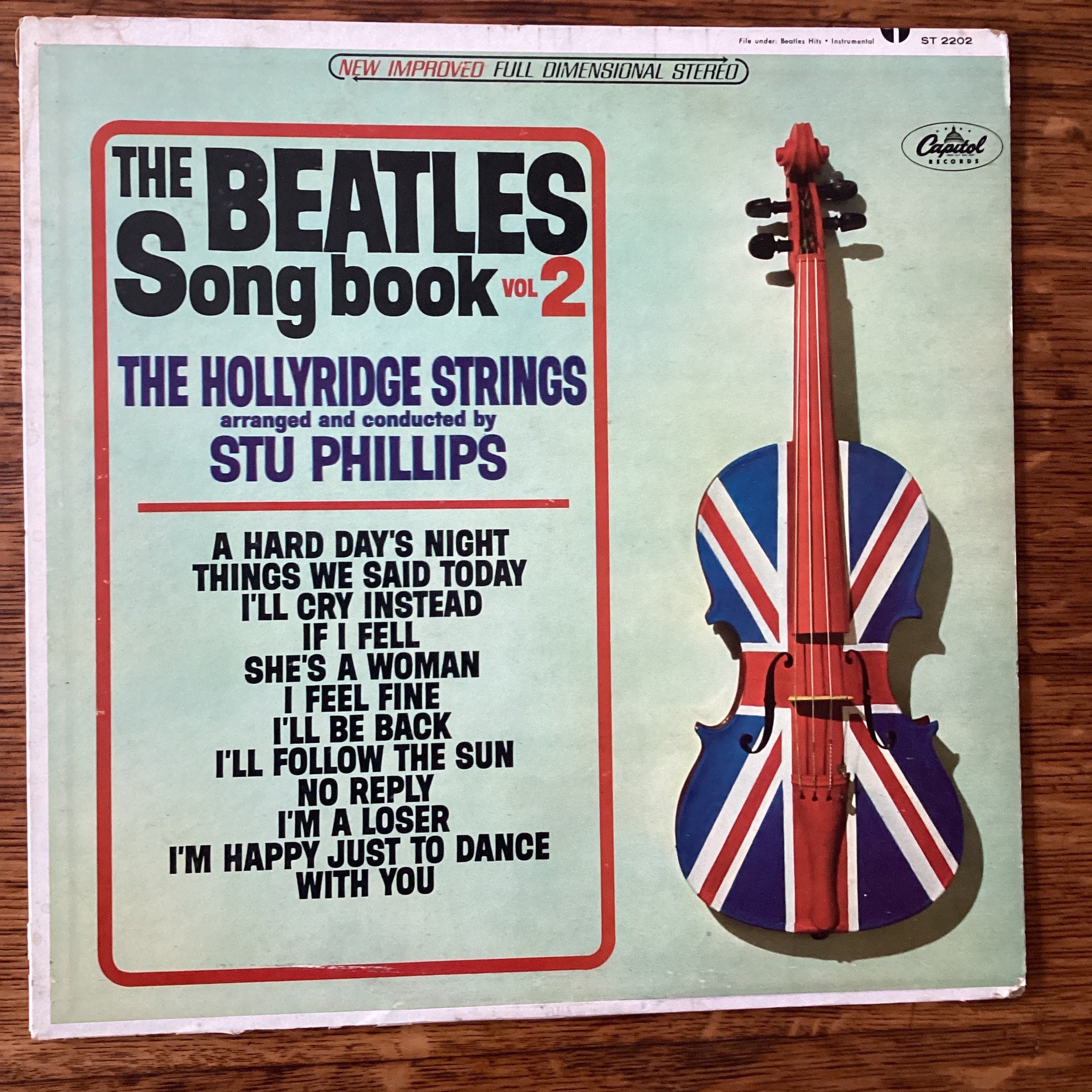 The Beatles Song Book-vol 2. - the Hollyridge Strings Stereo Vinyl 