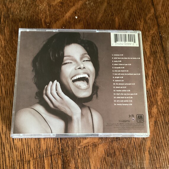 Janet Jackson Design of A Decade 1986-1996 Stereo Cd A&M