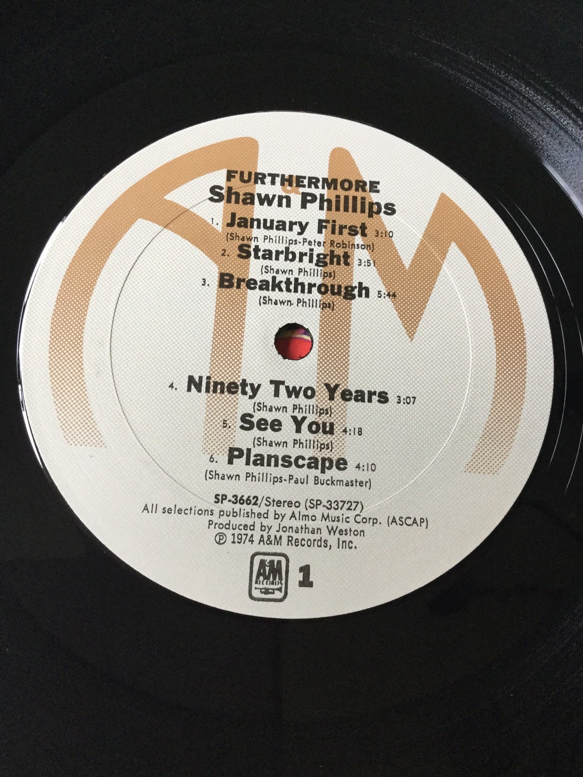 Shawn Phillips Furthermore Stereo Vinyl Lp 1974 A&M Records Etsy