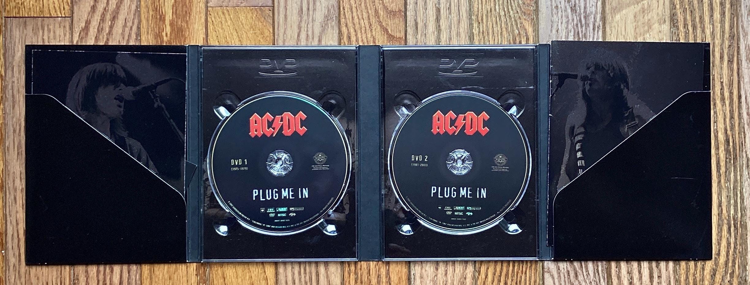 AC / DC PLUG ME IN Collector's Edition DVD 3 Discs Complete