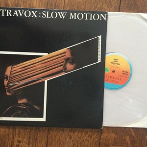 Ultravox Slow Motion : Dislocation Stereo Translucent Vinyl 45 RPM 12” Single 1978 Island Records 12 WIP 6454