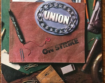 Union on Strike Vinyl Stereo LP 1981 Portrait Records ARR