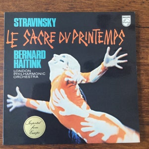 Le Sacre Du Printemps (classical LP) Stravinsky* - Bernard Haitink, London Philharmonic Orchestra* – Le Sacre Du Printemps Import w/ booklet