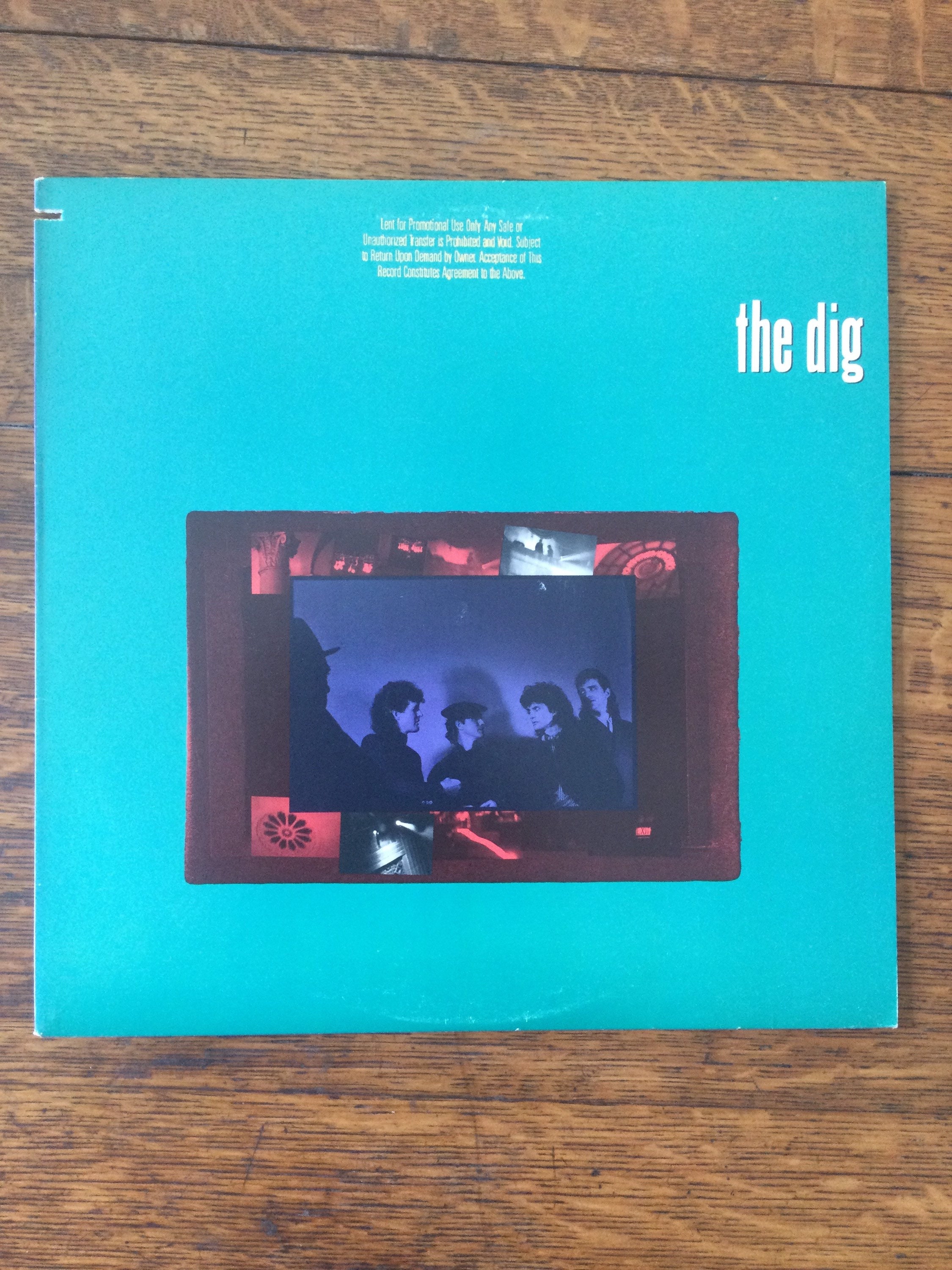 洋楽 digdigdigdig The Dig Self Titled Stereo Vinyl LP 1987 Atlantic Records 81721-1