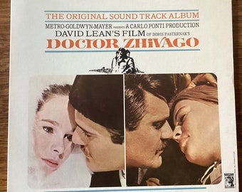 Doctor Zhivago Original  Soundtrack MGM Records S1E-6ST Stereo LP with booklet