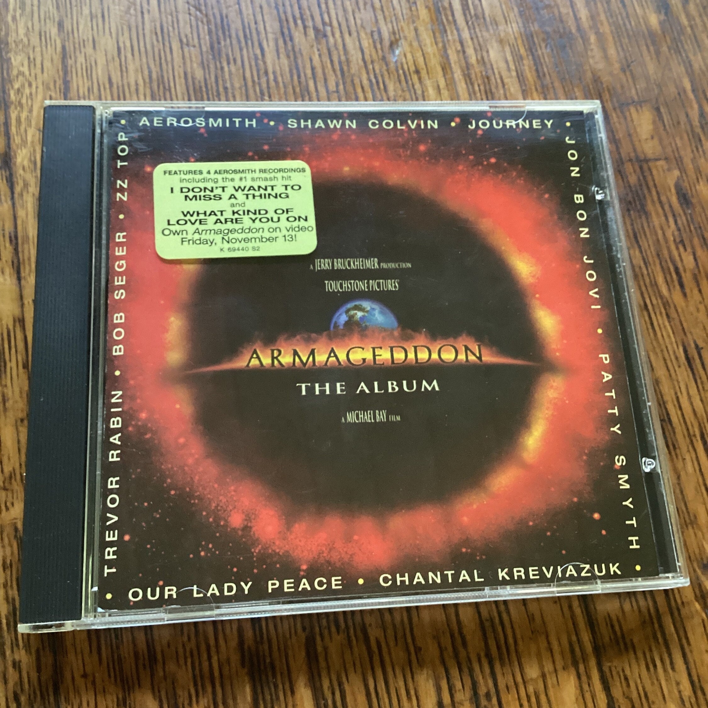 Armageddon the Album Soundtrack Various Artists CD 1996