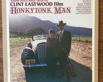 Honkytonk Man Original Motion Picture Soundtrack Stereo Vinyl LP 1982  WB Records 1-23739 w/ Clint Eastwood & Various Artists