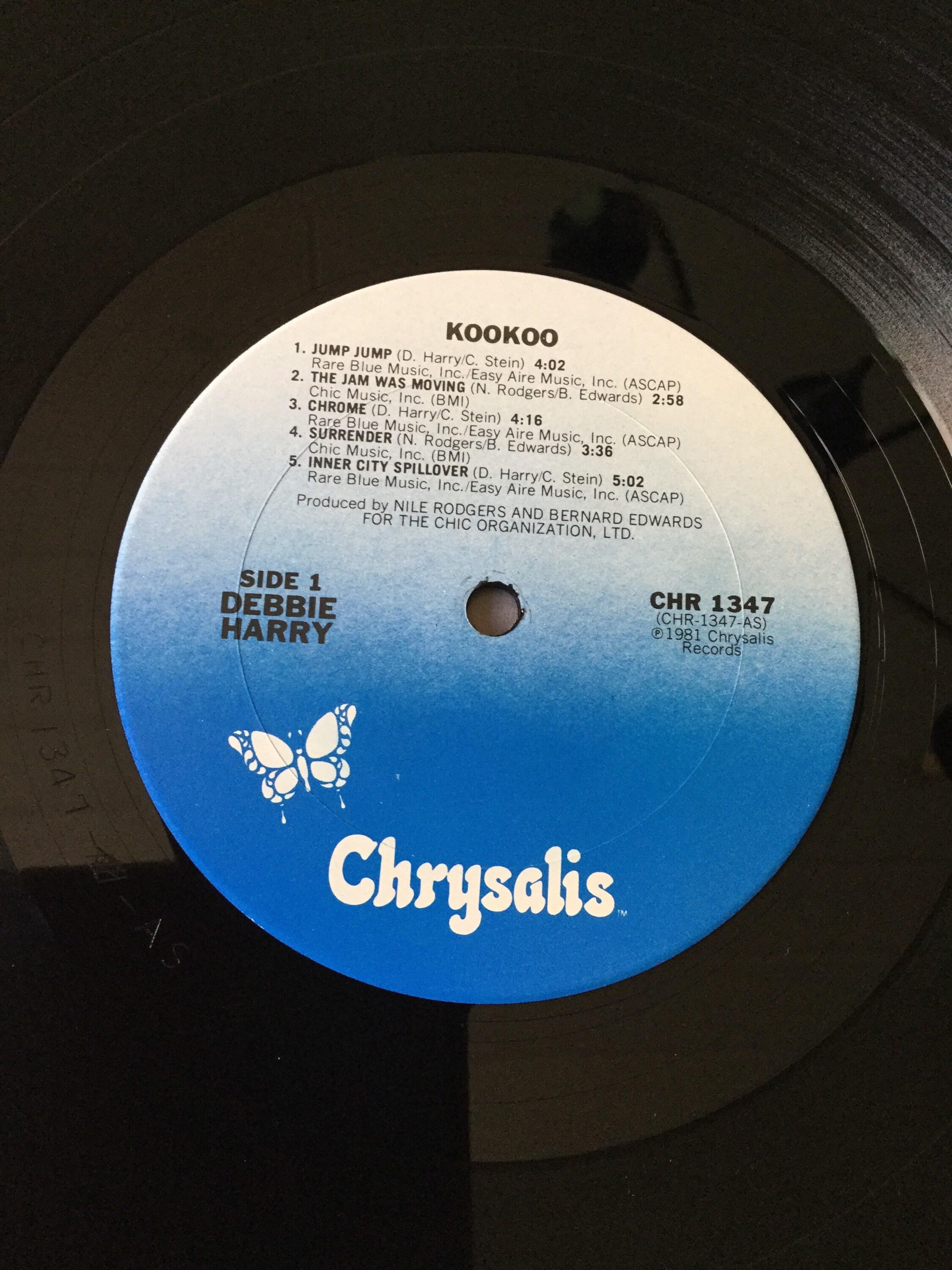 Debbie Harry Kookoo Stereo Vinyl LP 1981 Chrysalis Records CHR 1347 - Etsy
