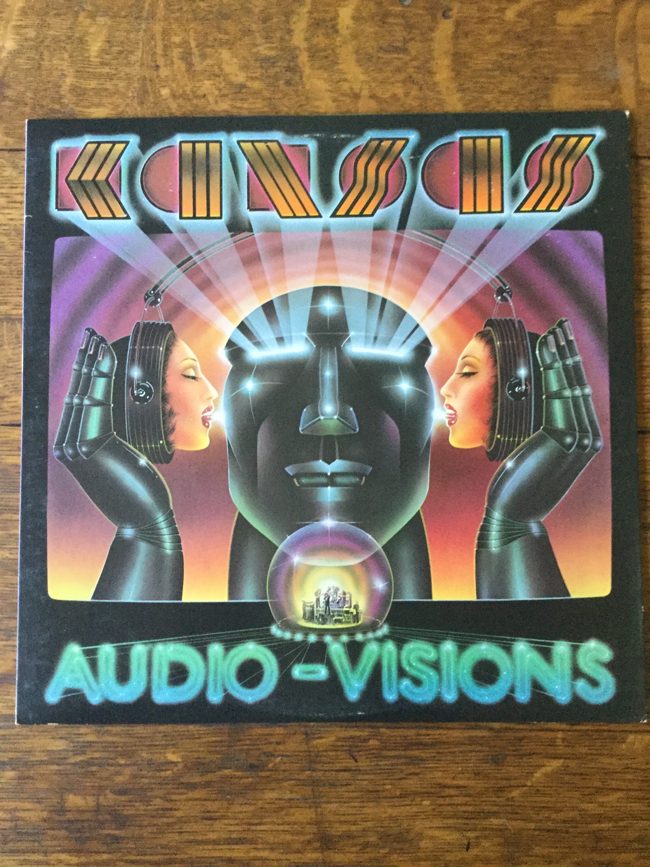 Kansas AudioVisions Vinilo Estéreo LP 1980 Kirshner Graba FZ Etsy